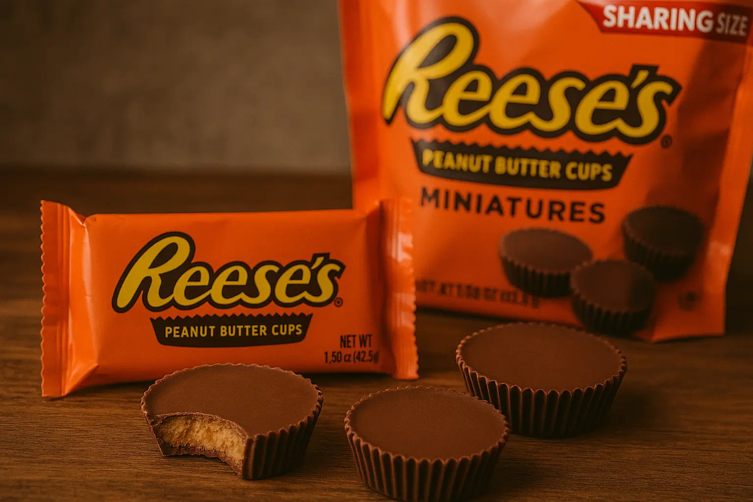 Comparaison entre Kinder et Reese’s : chocolat au lait européen face au beurre de cacahuète américain.