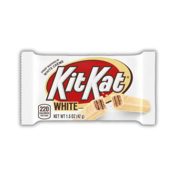 Gaufrette Kit Kat enrobée de chocolat blanc – snack sucré USA