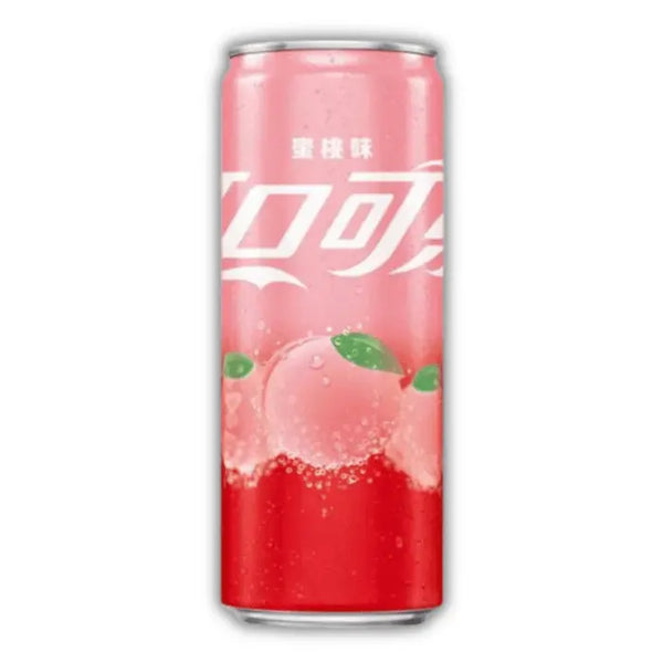 Coca-Cola Pêche Asia – Boisson gazeuse au goût pêche venue d’Asie, fraîche, fruitée et originale.