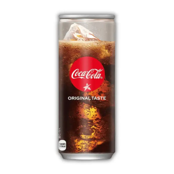 Coca Cola Japan Slim Can – Canette fine de Coca-Cola original version japonaise, fraîche et pétillante.