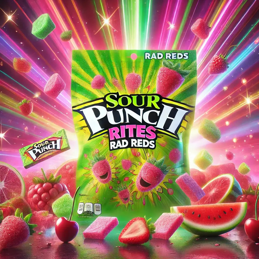 Sour Punch Bites Rad Reds Sour Punch