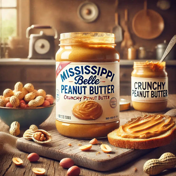 Mississippi Belle Peanut Butter Crunchy Mississippi Belle Beurre de cacahuète