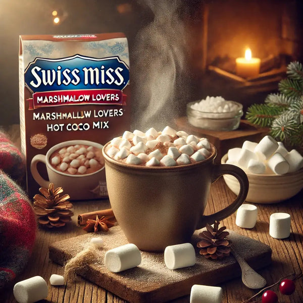 Swiss Miss Milk Chocolate Cocoa Mix With Marshmallow Swiss Miss Cacao en poudre