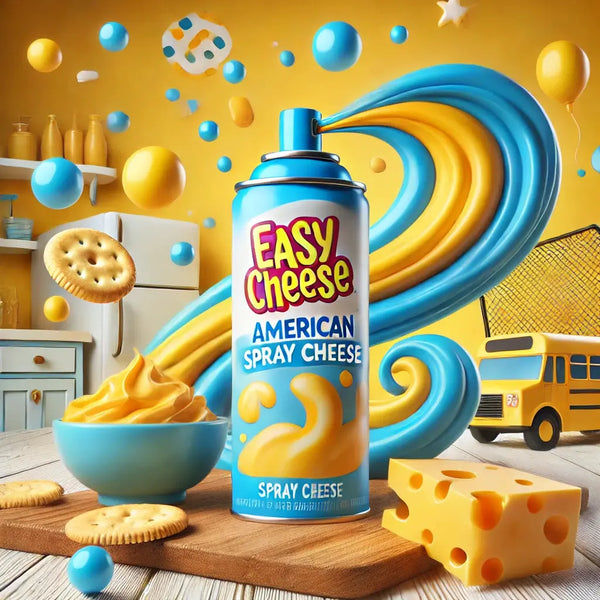 Kraft Spray Easy Cheese American Kraft Sauce
