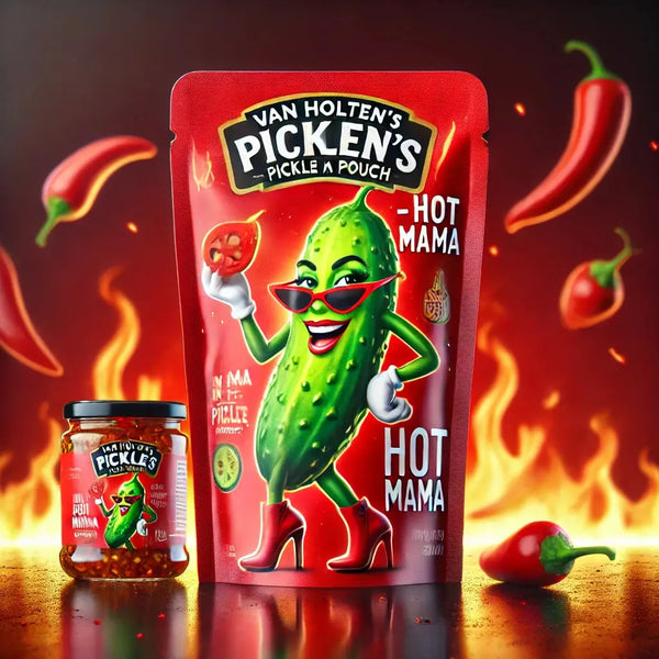 Van Holten’s Hot Mama Pickle Van Holtens Cornichons