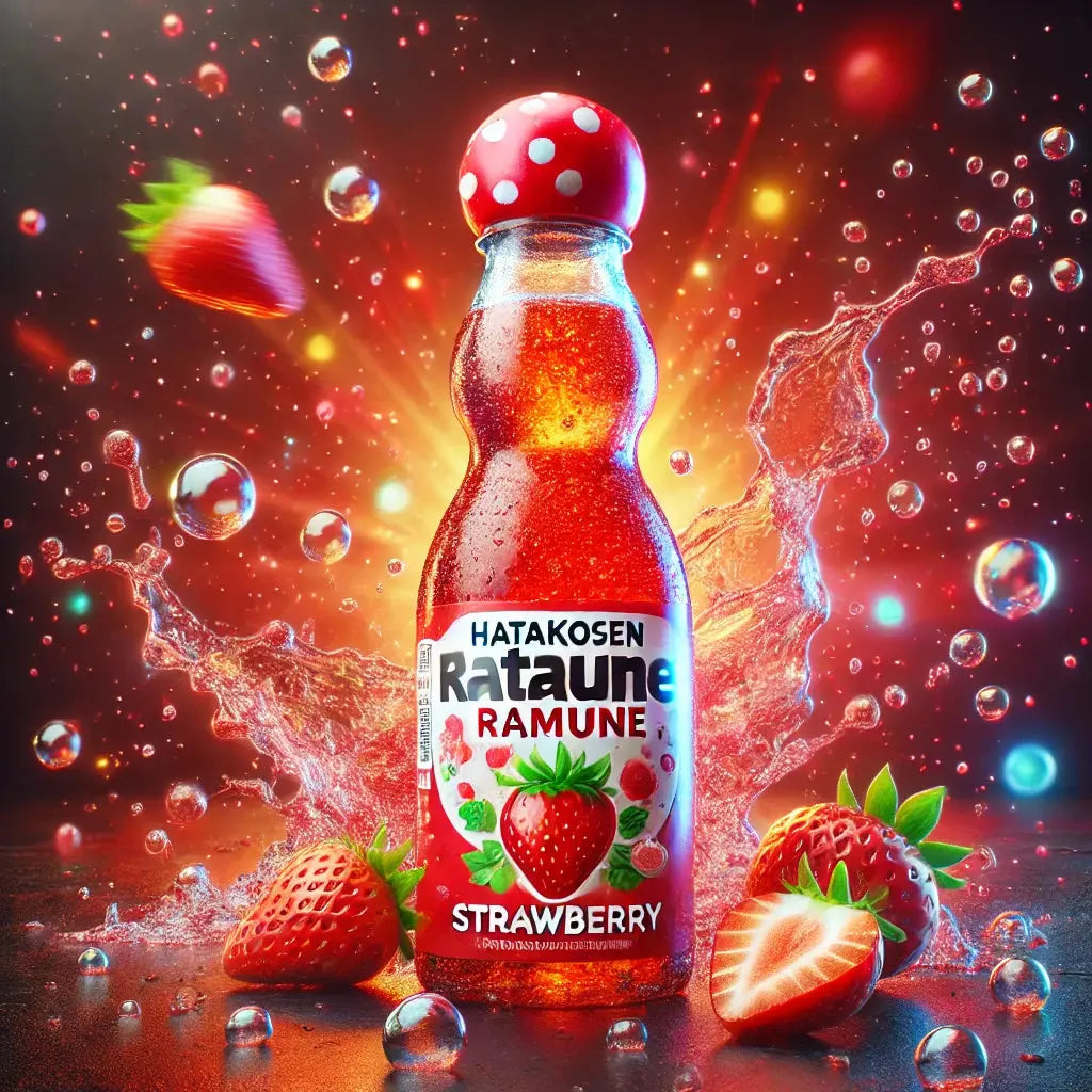 Ramune Hatakosen Strawberry Hatakosen Boisson