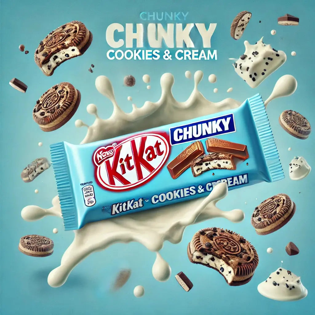 Kit Kat Chunky Cookie & Cream Kit Kat Cookie