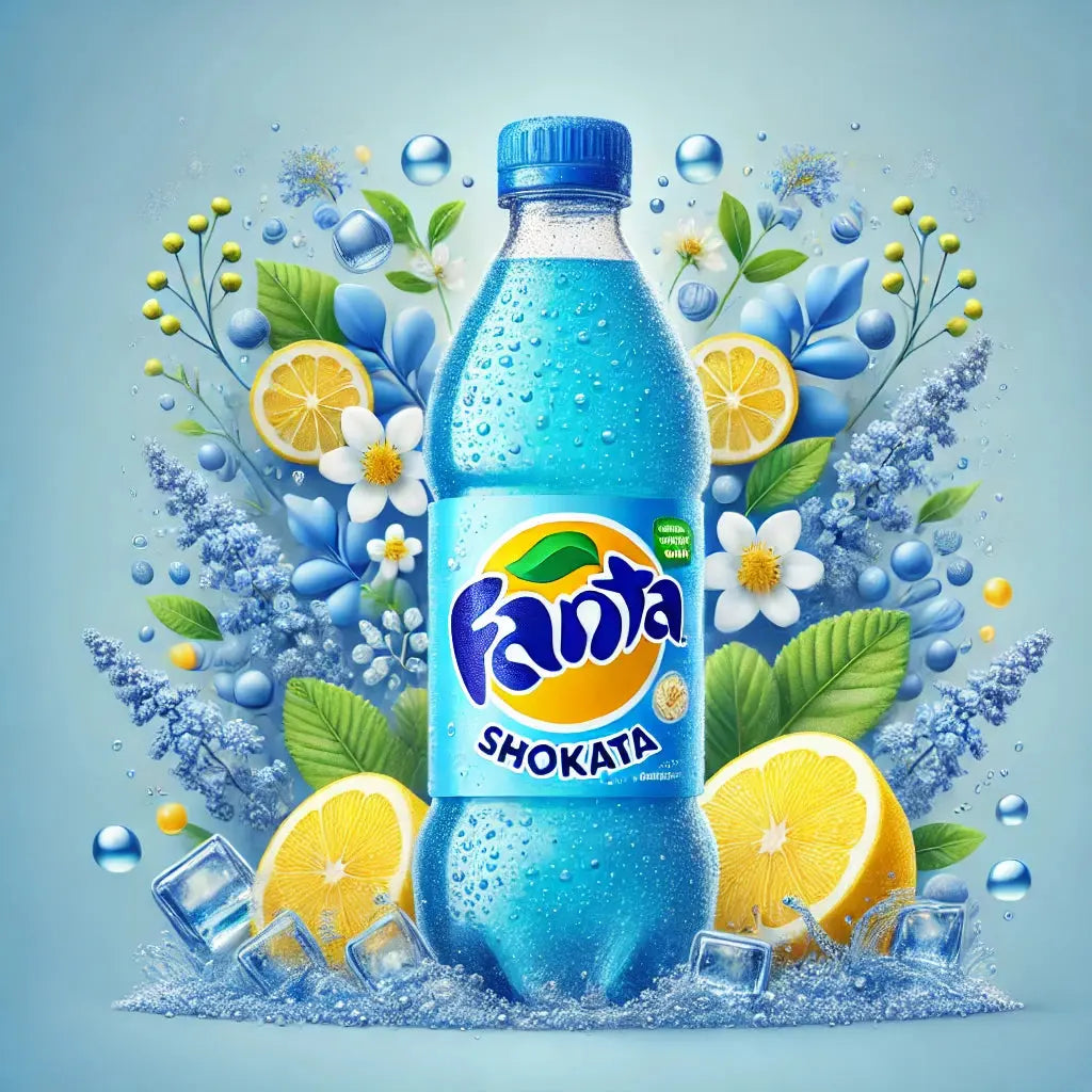 Fanta Bottle Shokata - Boisson gazeuse inspirée du Shokata, saveur florale et fruitée de sureau, idéale pour une expérience rafraîchissante et originale, dispo sur Bonbiz, la référence des boissons exotiques et pétillantes.