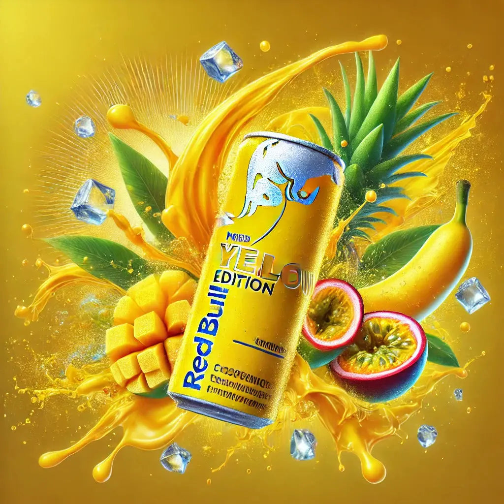 Red Bull Energy Drink Japan Yellow Edition Red Bull