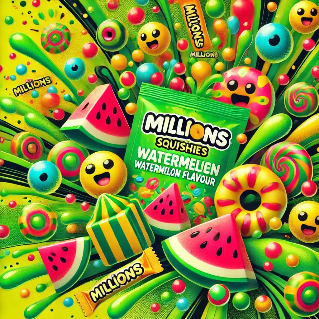 Millions Squishies Watermelon Millions Bonbon