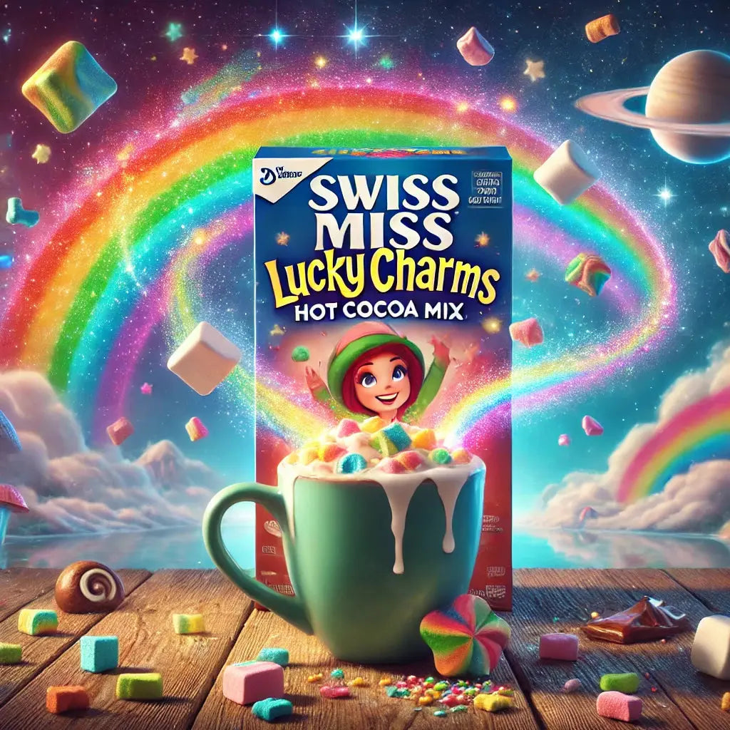 Swiss Miss Marshmallow Lucky Charms Cocoa Mix Swiss Miss Cacao en poudre