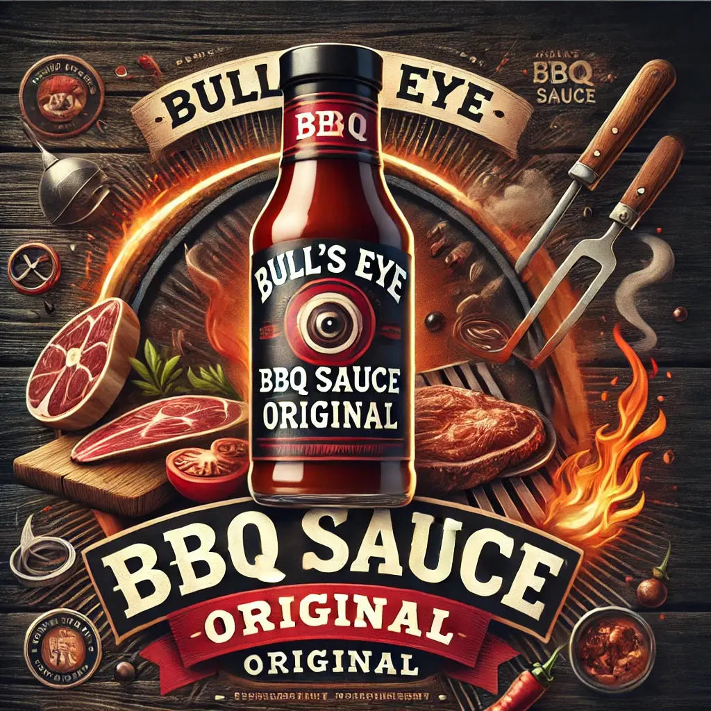 Bull's Eye Original Sauce Barbecue - Sauce BBQ américaine authentique, goût fumé et épicé, parfaite pour viandes grillées, burgers et marinades, une saveur intense pour des repas 100 % US, dispo sur Bonbiz, la référence des sauces américaines.