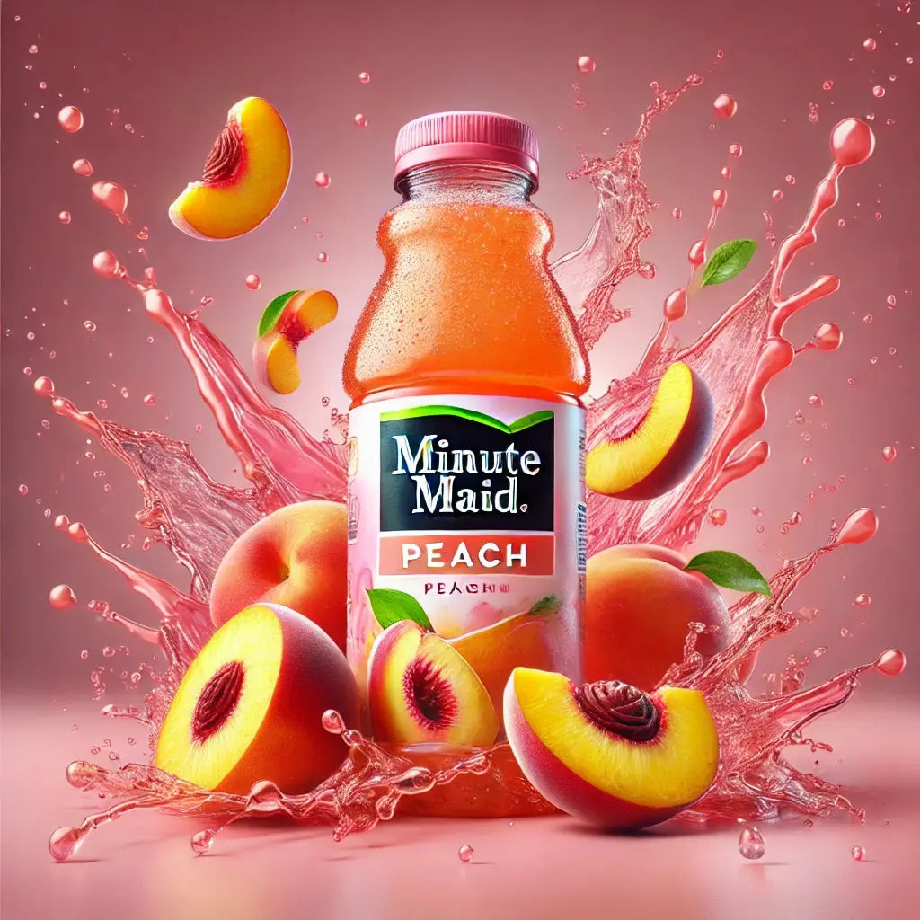 Minute Maid Bottle Peach Minute Maid Boisson