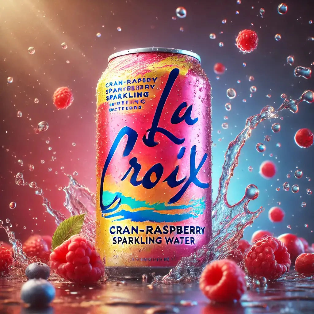 La Croix Cranberry and Raspberry La Croix Boisson
