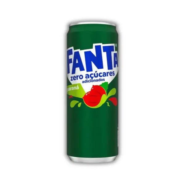 Fanta Guarana – Boisson pétillante au goût tropical de guarana, sucrée, originale et venue d’Amérique du Sud.