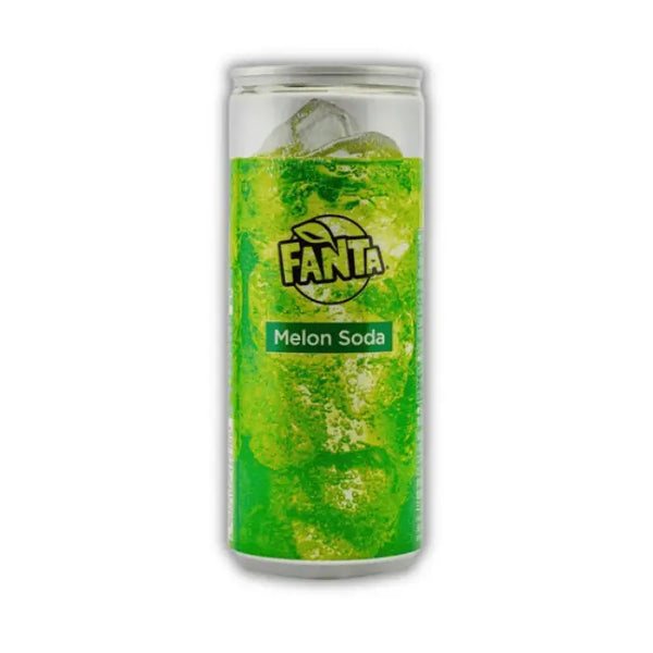 Fanta Japon Melon – Boisson pétillante japonaise au goût melon vert, sucrée, fruitée et rafraîchissante.