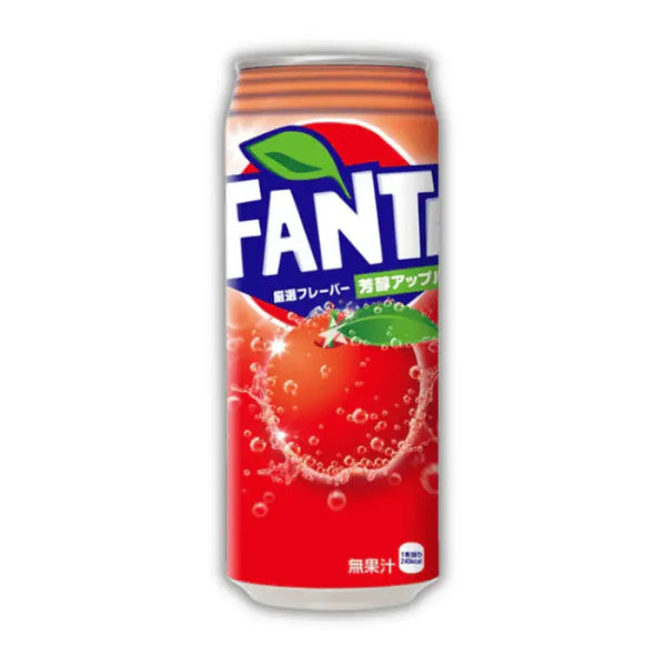 Fanta Rich Apple – Boisson pétillante au goût de pomme intense, sucrée, fruitée et désaltérante.