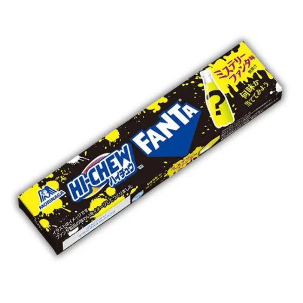 Hi-Chew Mystery Fanta – Bonbon japonais moelleux goût mystère inspiré de Fanta, fruité et surprenant.