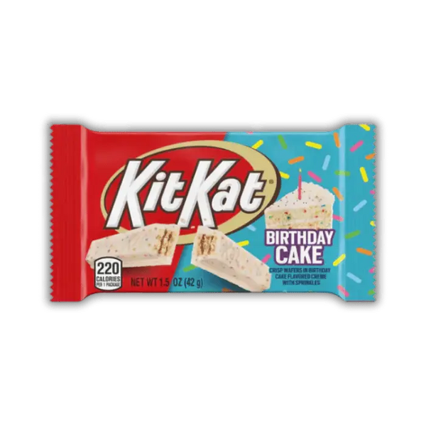 Snack Kit Kat goût gâteau d’anniversaire – Import USA American Market