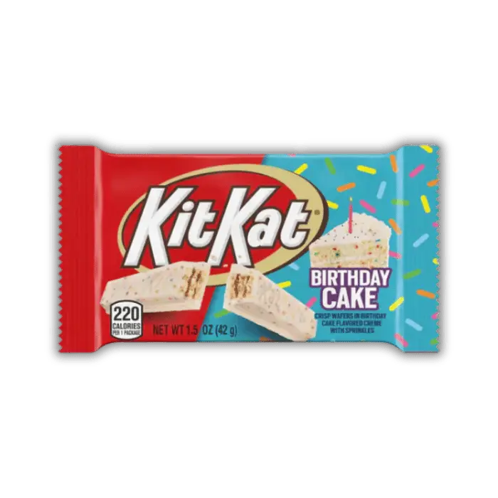 Snack Kit Kat goût gâteau d’anniversaire – Import USA American Market
