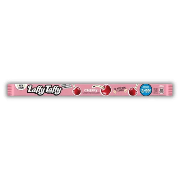 Laffy Taffy Cherry – bonbon américain moelleux goût cerise – friandise sucrée importée des USA – dispo chez Bonbiz
