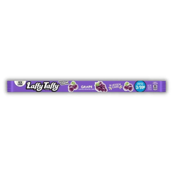 Laffy Taffy Grape – bonbon américain moelleux goût raisin – confiserie importée des USA – dispo chez Bonbiz