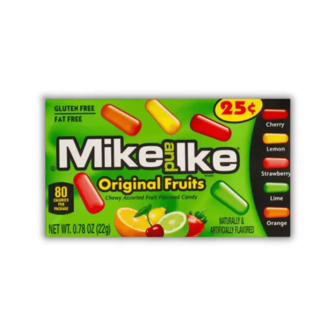 Mike & Ike Original Fruits – bonbons américains moelleux goût fruit – version classique importée USA – confiserie dispo chez Bonbiz