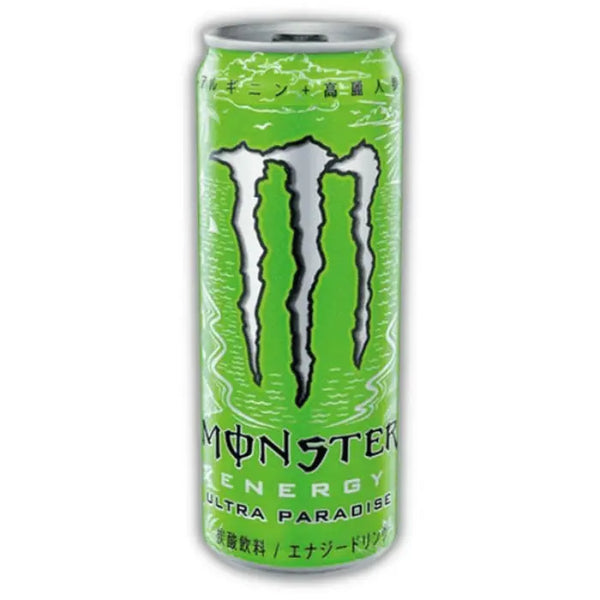 Monster Japan Ultra Paradise – Boisson énergisante sans sucre au goût tropical, fraîche et venue du Japon.