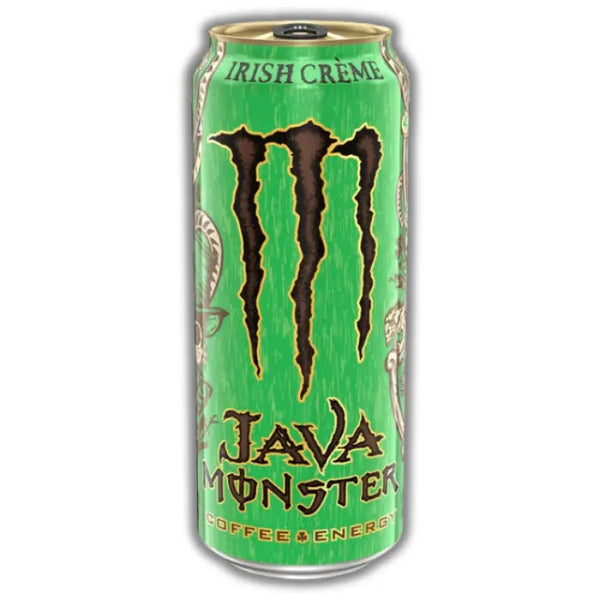 Monster Java Irish Crème – Boisson énergisante au café et Irish cream, onctueuse et intense, made in USA.
