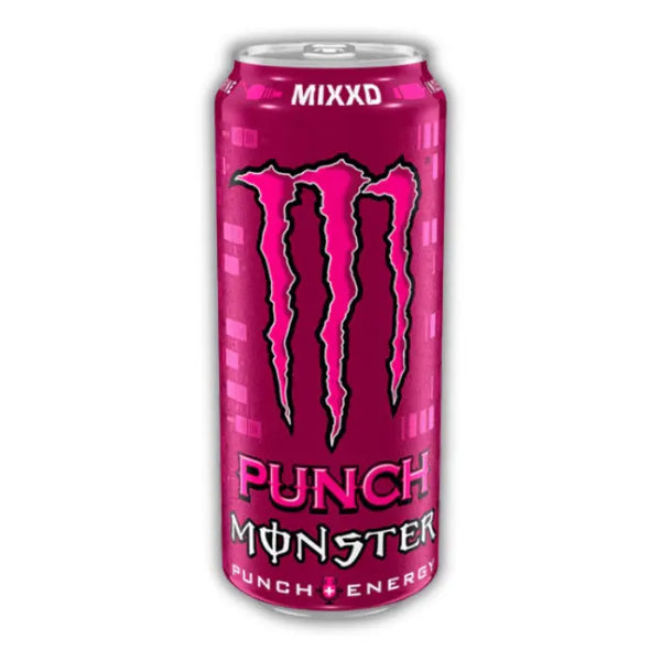Monster Mixxd Fruit Punch – Boisson énergisante fruitée façon punch, intense et rafraîchissante, made in USA.
