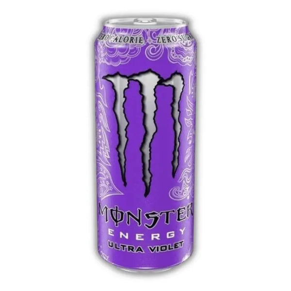 Monster Ultra Violet – Boisson énergisante raisin sans sucre, légère, fruitée, rafraîchissante et violette.