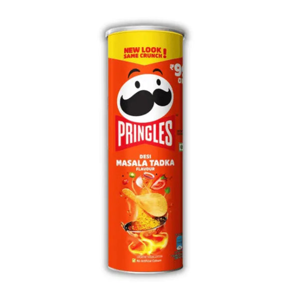 Pringles Desi Masala Tadka – Chips pringles aux épices indiennes, goût intense et 100 % authentique.