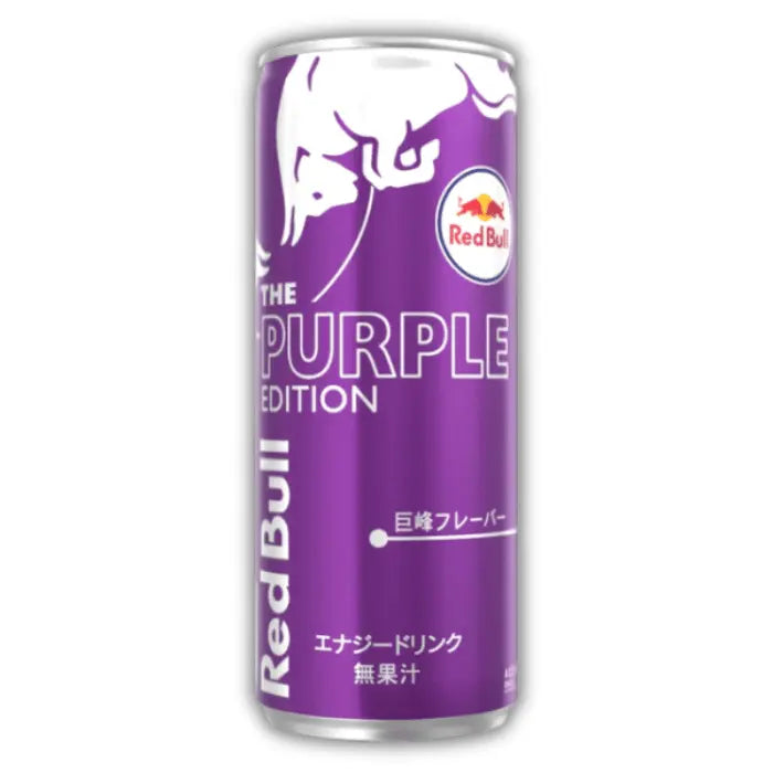 Red Bull Japan Purple Mystic Grape – Boisson énergisante au raisin mystique, fruitée et japonaise.