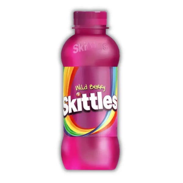 Skittles Wild Berry – boisson américaine goût fruits des bois, soda fruité et coloré dispo chez Bonbiz.
