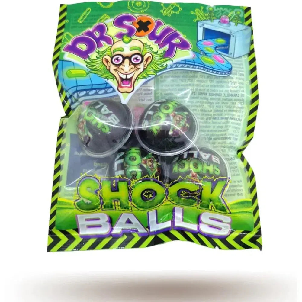 Découvre Dr Sour Bag Shock Balls, des bonbons américains acidulés ultra-intenses, dispo sur ton american shop préféré !