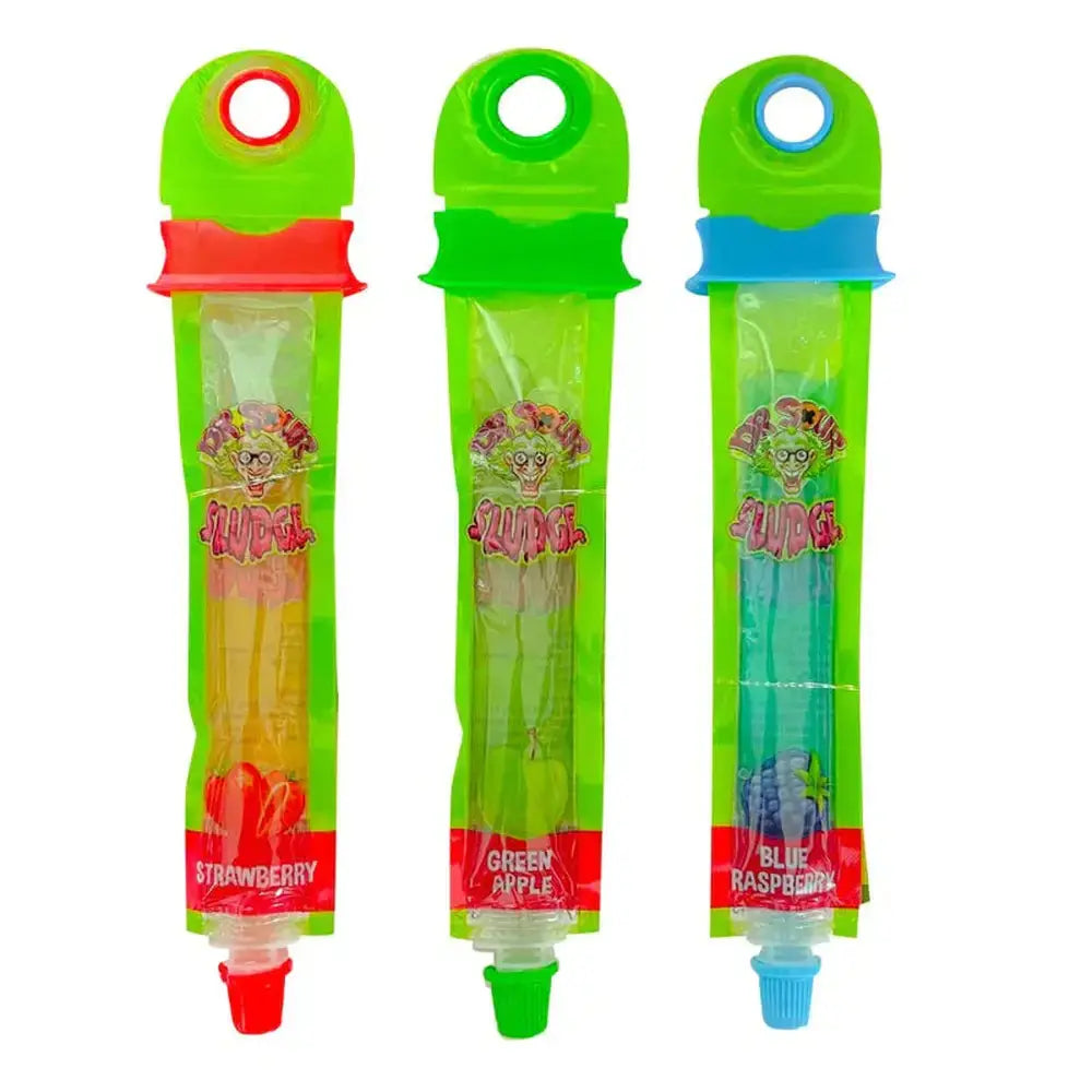 Découvre Dr Sour Sludge, un bonbon américain ultra acidulé, parfait pour les fans de sucreries américaines chez Bonbiz !