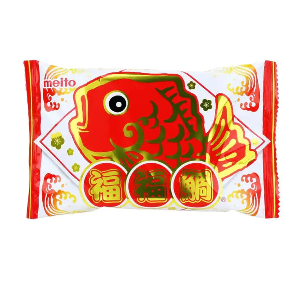 Meito Puku Puku Tai Fuku Fuku, une gaufrette croustillante japonaise fourrée d’une crème fondante, inspirée du Taiyaki. Disponible sur Bonbiz, ton American & Asian Market en ligne !