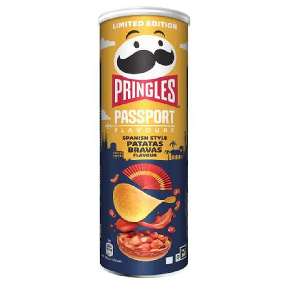 Pringles Chips Passport Spanish Style Patatas Bravas Pringles Américains Chips