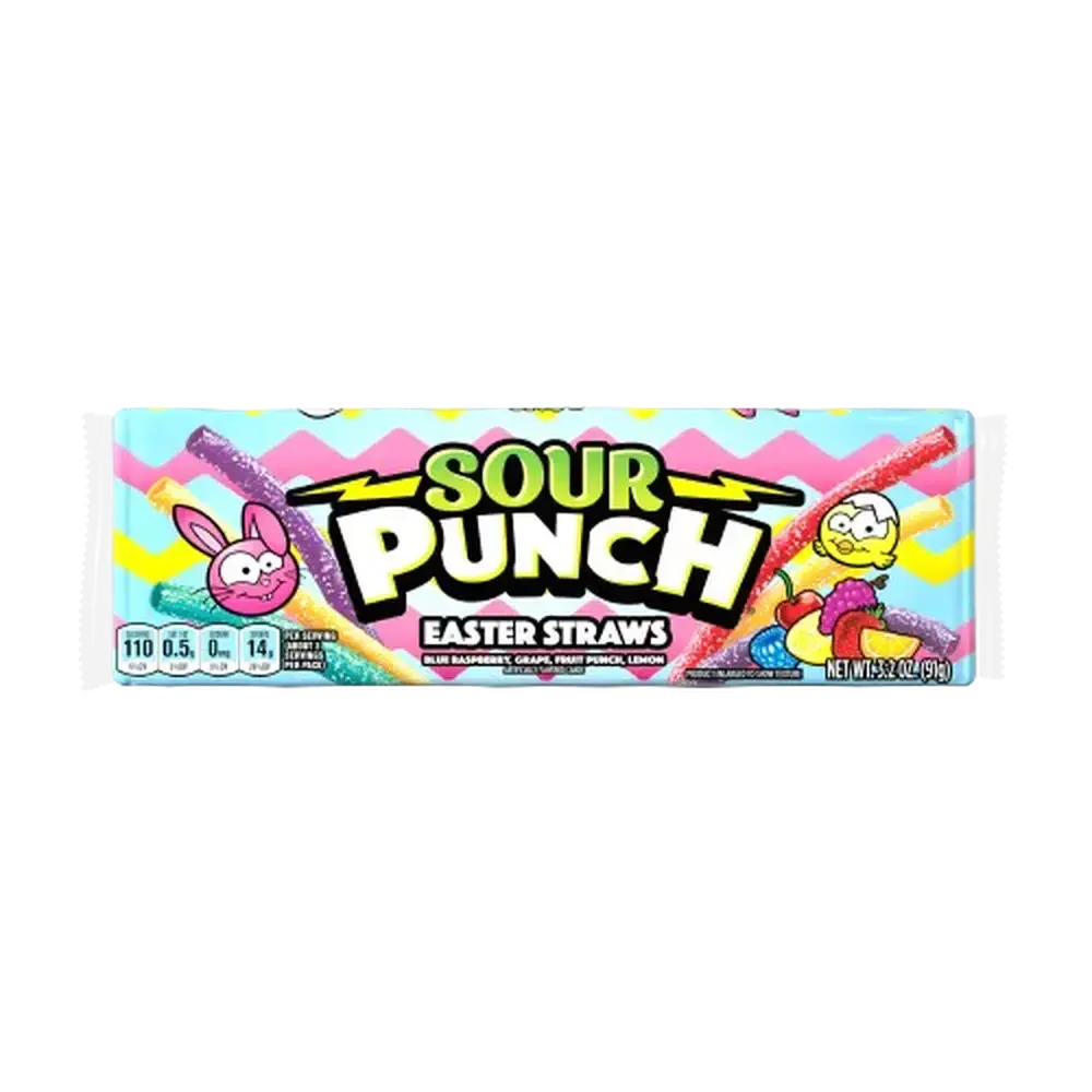 Sour Punch Easter Straws Sour Punch