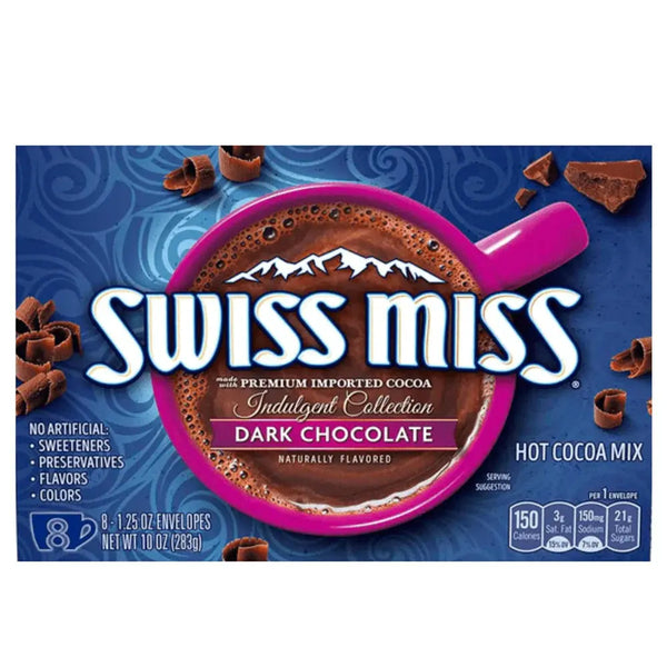 Swiss Miss Dark Chocolate Cocoa Mix Swiss Miss Cacao en poudre