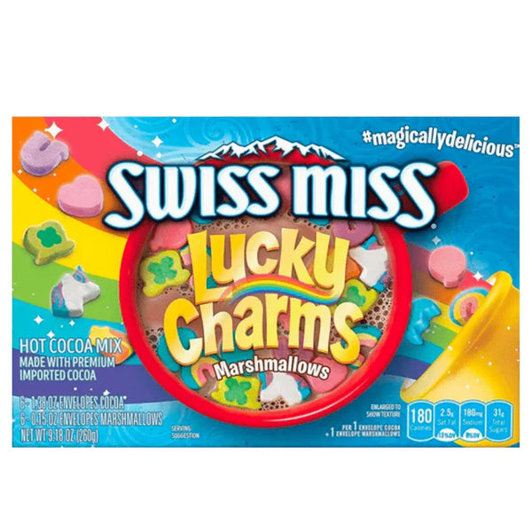 Swiss Miss Marshmallow Lucky Charms Cocoa Mix Swiss Miss Cacao en poudre