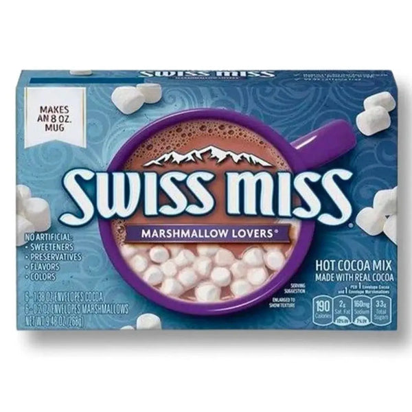 Swiss Miss Milk Chocolate Cocoa Mix With Marshmallow Swiss Miss Cacao en poudre