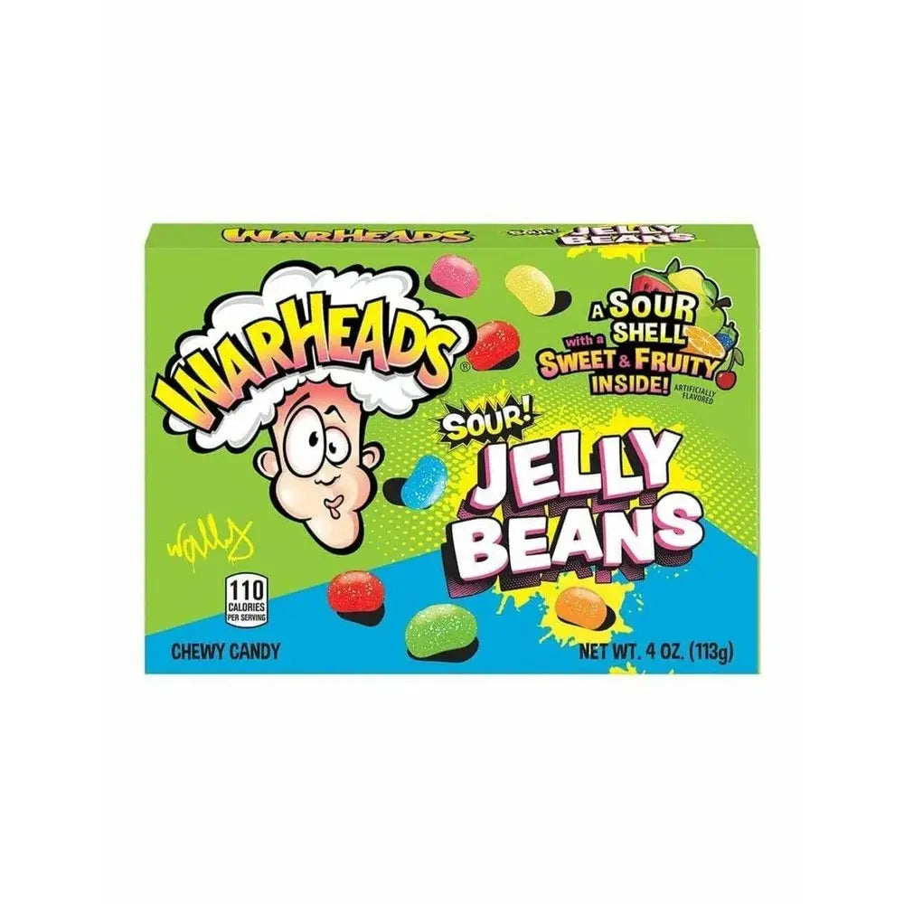 Warheads Sour Jelly Beans Warheads